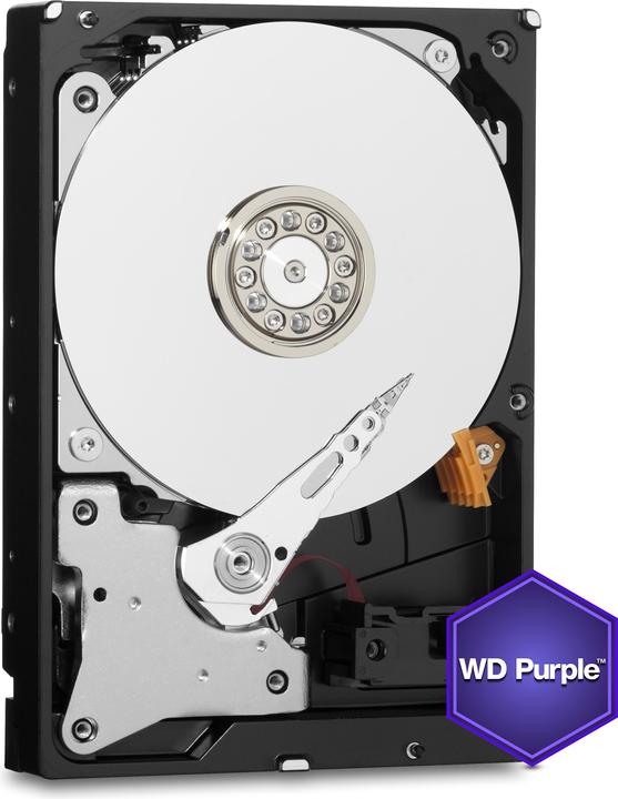 Produktbild WD HDD Purple Desktop 4 TB Bulk (4 TB, 3.5")