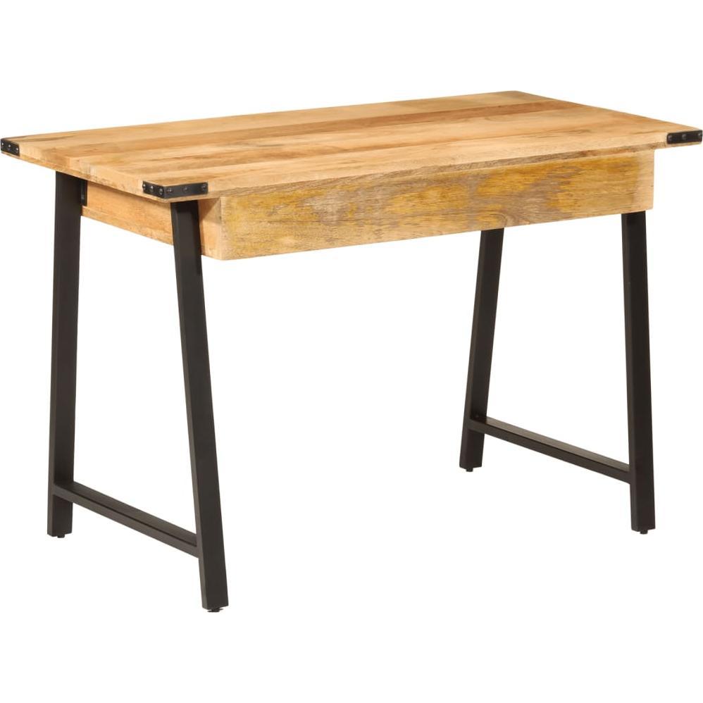 VidaXL, Schreibtisch, Schreibtisch mit Schubladen Eisen