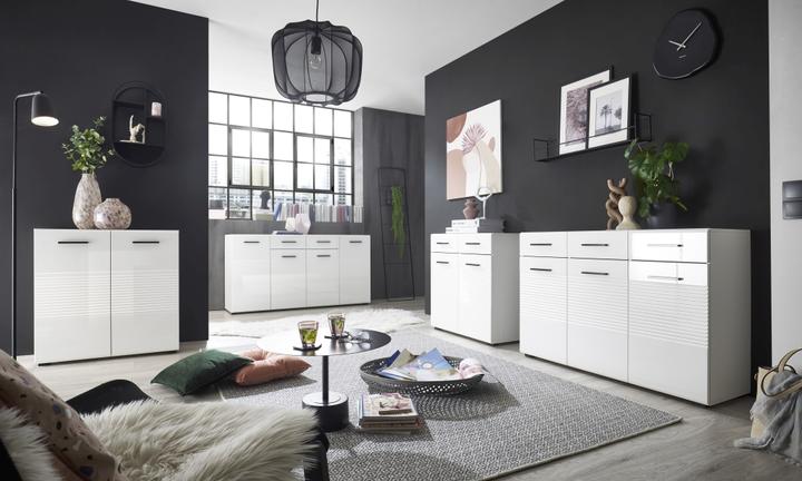 Actual product image Bega Consult BC 1065 Chest of drawers Coated chipboard (80 x 40 x 83 cm)