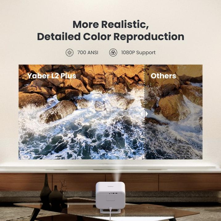 Image du produit Yaber L2 Plus (Full HD, 700 lm, 1.38:1)
