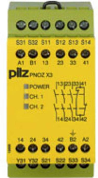 Productafbeelding Pilz Noodstopschakelaar PNOZ X3 24VUC