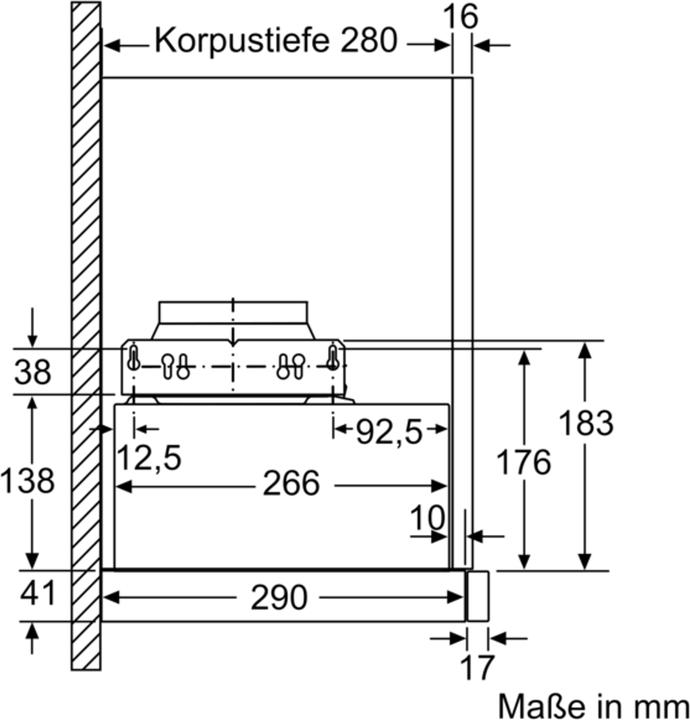 Immagine prodotto Bosch Hausgeräte DFL064A52 (Sottostruttura cappuccio)