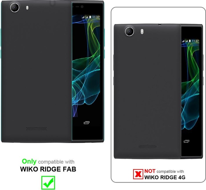 Actual product image Cadorabo Display protection glass (1 Piece, Wiko Pulp Fab)