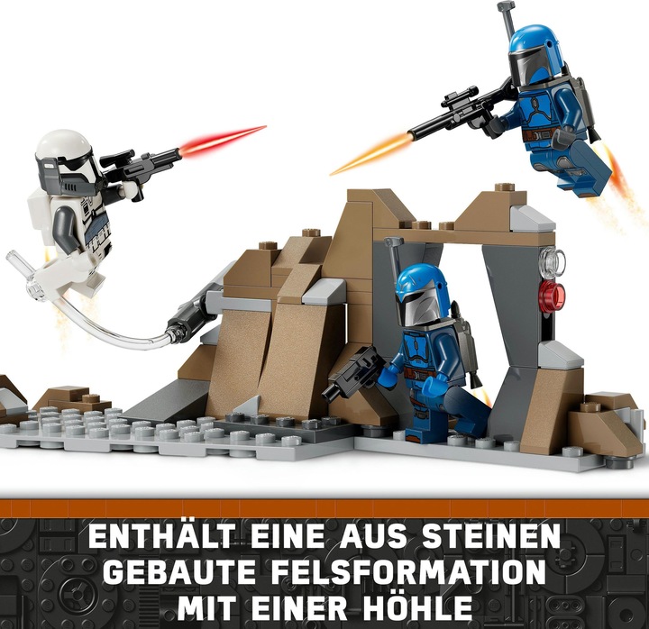 Actual product image LEGO Ambush on Mandalore Battle Pack (75373, LEGO Star Wars)