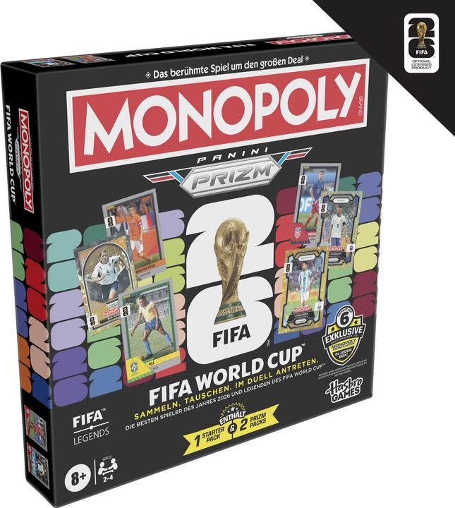 Hasbro Gaming Monopoly FIFA Edition Core Game (German, 2 - 6 Players)