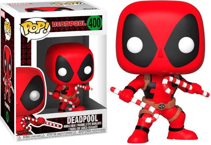 Produktbild Funko POP! - Marvel Comics: Holiday Deadpool (Candy Canes)