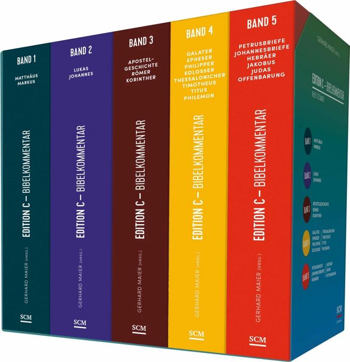 Image du produit Edition C Bibelkommentar, Neues Testament, Gesamtausgabe im Schuber (Allemand, Gerhard Maier, 2018)