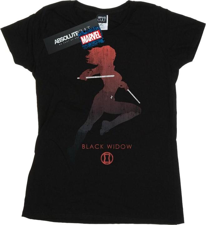 Image du produit - T-shirt BLACK WIDOW SILHOUETTE - Femme (S)