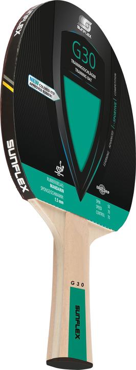 Image du produit Sunflex Raquette tennis de table vert