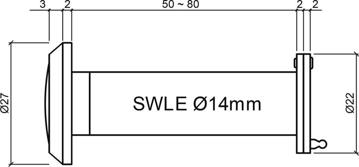 Produktbild OK-Line Türspione (Digital)