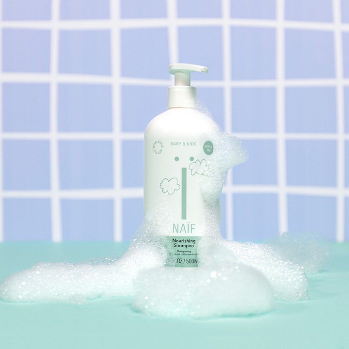 Image du produit Naïf Shampooing nourrissant pour bébés et enfants