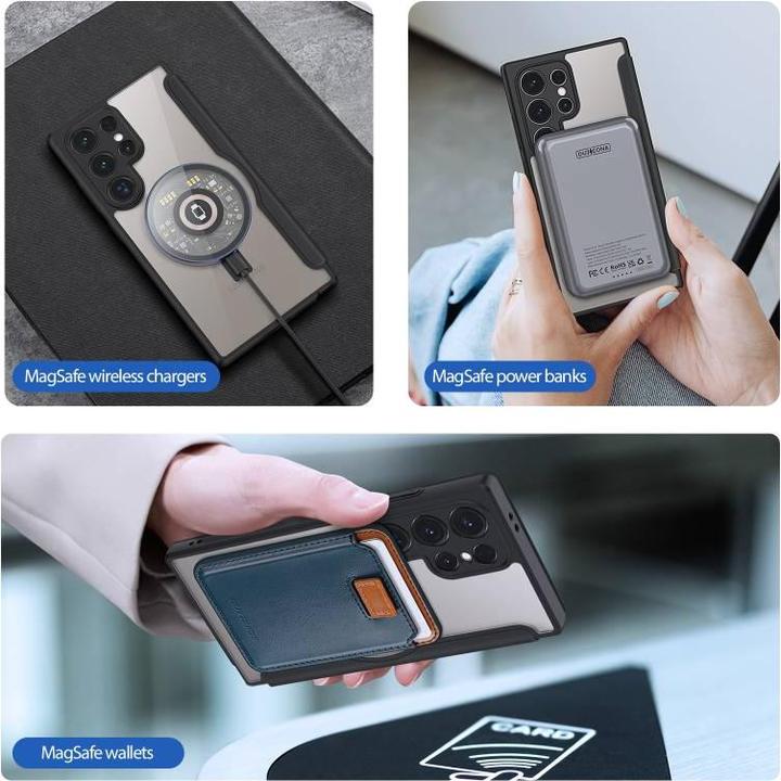 Actual product image Dux Ducis Skin X Pro Series Leather Book Cover Case (Samsung Galaxy S23 Ultra)