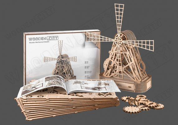 Actual product image WoodenCity Windmill