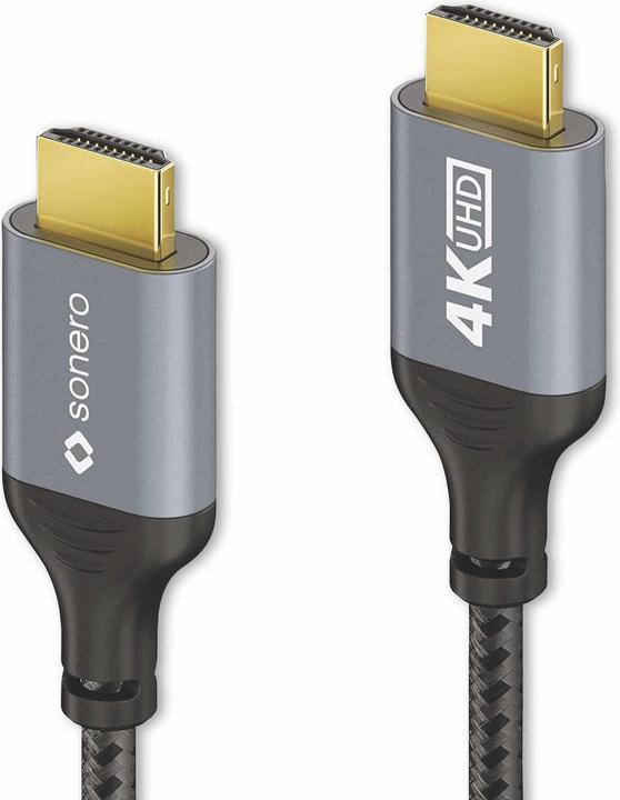 Actual product image Sonero HDMI (Type A) - HDMI (Type A) (2 m, HDMI, 2.0)