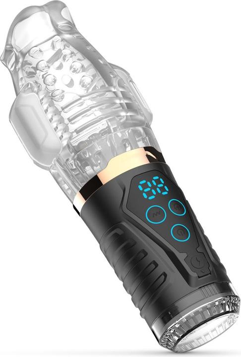 Image du produit Teazers - Masturbateur à Forte Aspiration - Poussées, Vibrations et Rotatio