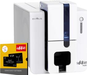 Image du produit Evolis Edikio Guest Flex Solution Printer 200 cartes 1000 rubans (300 dpi)