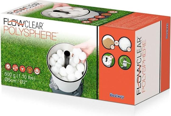 Actual product image Bestway Flowclear Polysphere