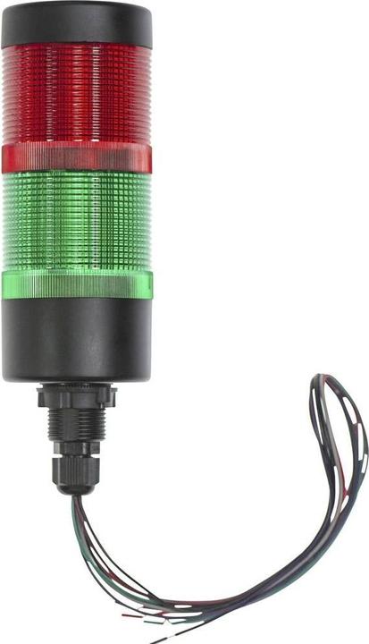 Actual product image Tru Components Signal tower TC-12835336 TC-HBJD-55A-D/2/RG/24V/IP65 LED red, green
