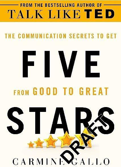Produktbild Five Stars (Englisch, Carmine Gallo, 2018)