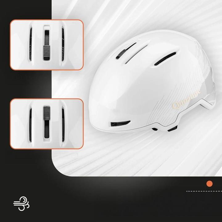 Actual product image Rockbros Other goods Qunature 10130003002 Ski Helmet with Earmuffs, Snowboard Size M - White (54 - 58 cm, M)