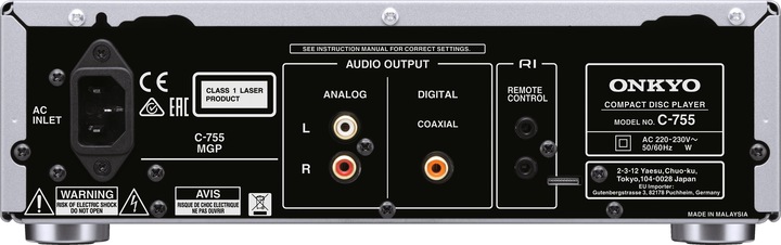 Actual product image Onkyo C-755 (CD player)