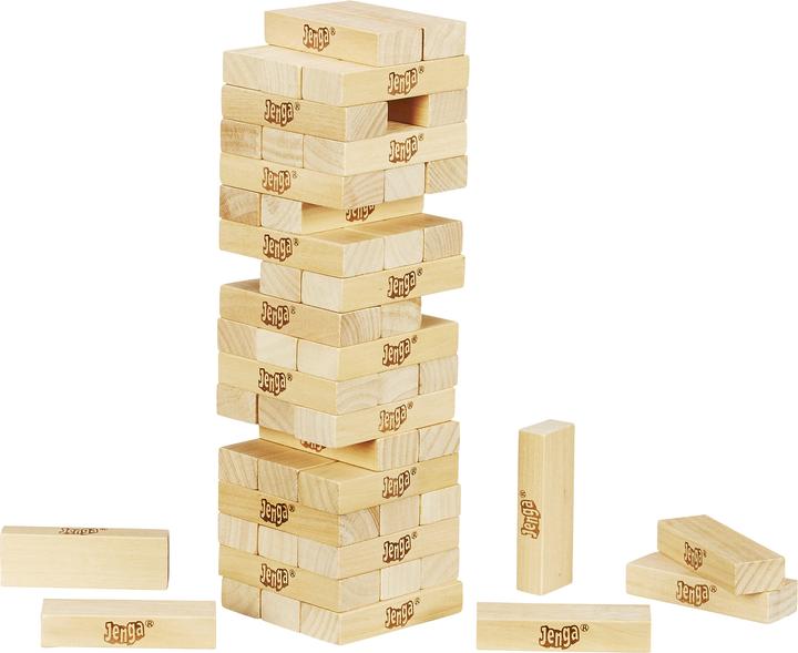 Image du produit Hasbro Gaming Jenga Classic (Allemand, Français, Italien, 1 - 4 Joueur)
