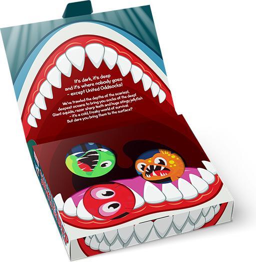 Actual product image United Oddsocks Socks of the Deep (Single pack, 30 - 38)