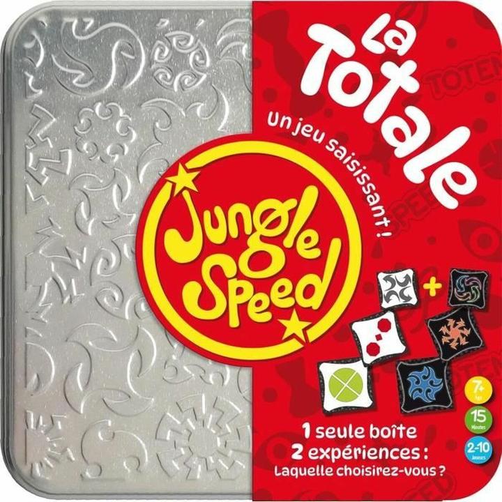Actual product image Asmodée Jeu - Jungle Speed La Totale (French, 2 - 10 Players)