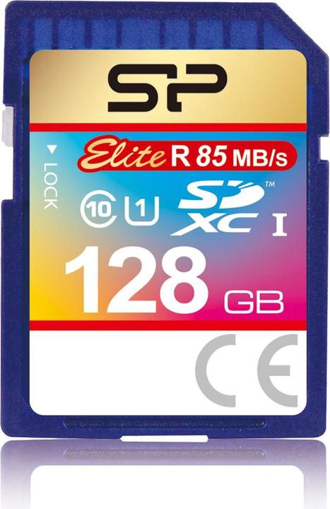 Immagine prodotto Silicon Power Elite UHS-I 128GB SDXC 85/10 MBs SP128GBSDHAU1V10 (128 GB, SDXC, U1, UHS-I)