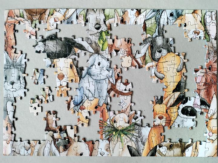 Image du produit Tactic Puzzle Lapins, 200 pièces. (200 pièces)