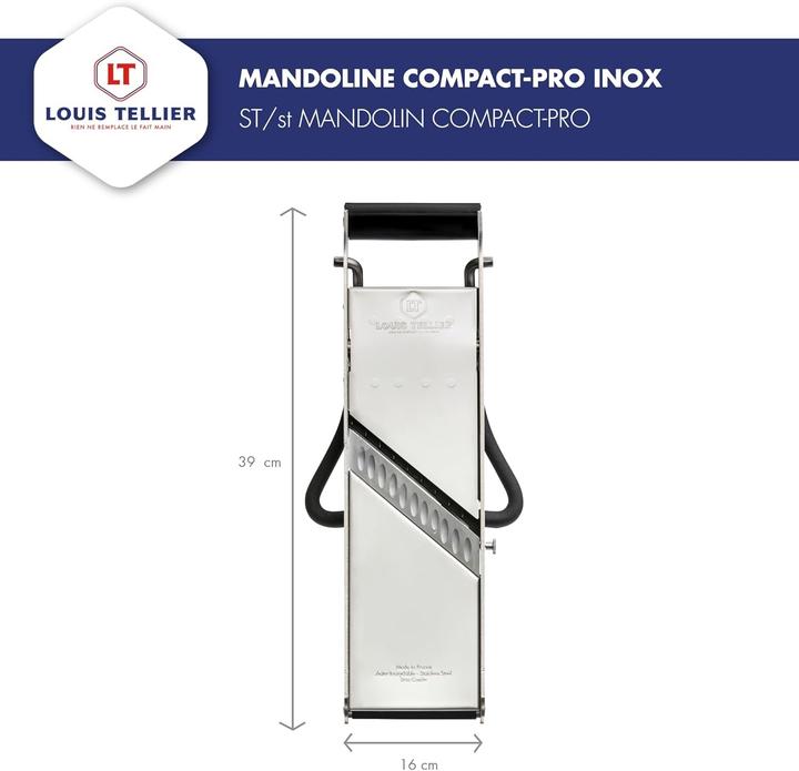 Actual product image Louis Tellier Tellier Compact-Pro mandoline rvs (BRONCP02)