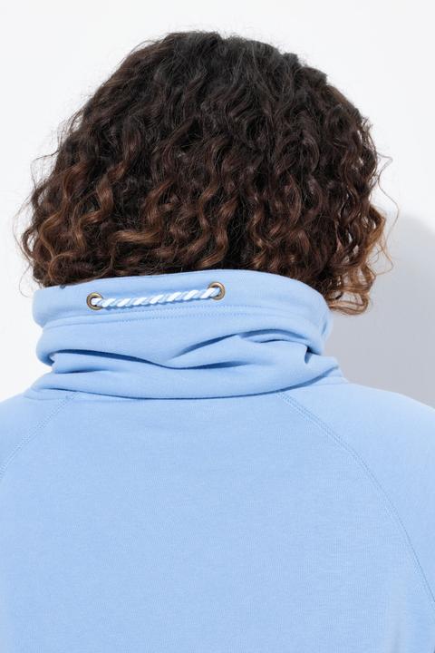 Produktbild Ulla Popken Sweatshirt, weiter Stehkragen, Taschen, Raglan-Langarm (54)