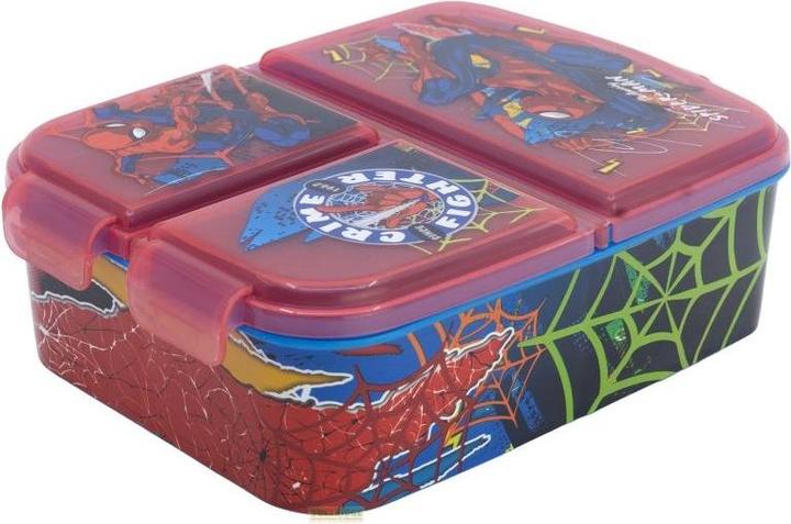 Productafbeelding Stor Spiderman "Moving Target" - Lunchbox mit Fächern