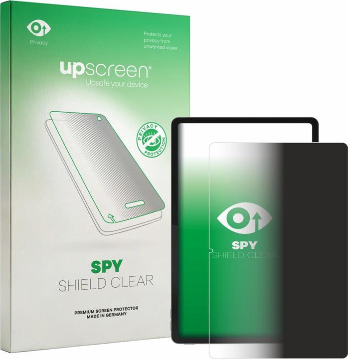 Produktbild upscreen Sichtschutzfolie für Lenovo Tab K12 ZAGJ0153SE (Hochformat) Anti-Spy Privacy Folie Blaulicht-Schutz (1 Stk., Lenovo Tab K12)