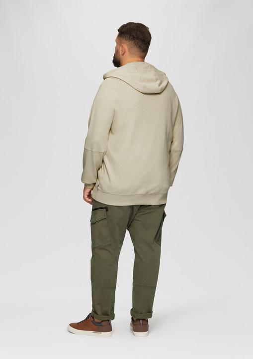 Produktbild s.Oliver Sweatshirt Jacke Sweatjacke mit Kapuze (XXL)
