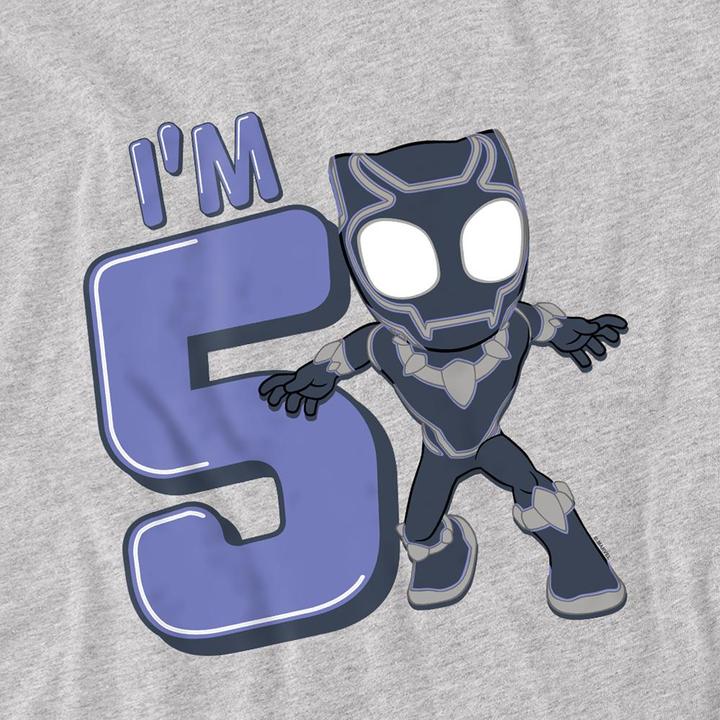 Produktbild Black Sweatshirt 5. Geburtstag (116)