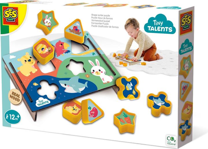 Produktbild Ses Tiny Talents Shape Sorter Puzzle
