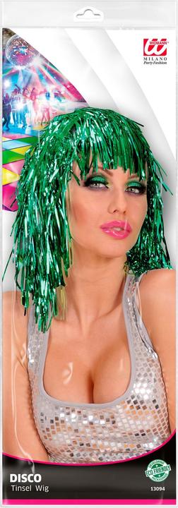 Produktbild Widmann GRÜNE LAMÉ PERÜCKE in Polybag