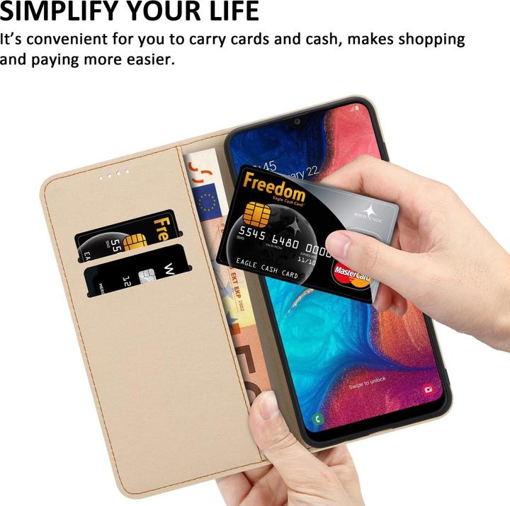 Actual product image Cadorabo Book Case with Print for Samsung Galaxy A20 / A30 / M10s (Samsung Galaxy M10s, TCL A30, Samsung Galaxy A20)
