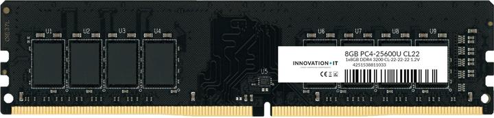 Productafbeelding Innovation IT RAMDDR4 3200 8GB CL22-22-22 1,2V LD 8-Chip (1 x 8GB, 3200 MHz, DDR4 RAM, DIMM 288 pin)