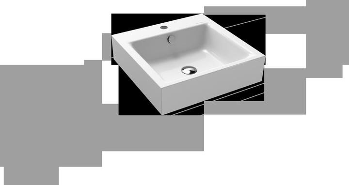 Produktbild Kaldewei Puro Aufsatzwaschtisch 3156 460x460x120 mm (460 mm, 460 mm)