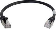 Actual product image C2G Cbl/10m CAT6A Shielded Patch Cable Black (S/FTP, CAT6a, 10 m)