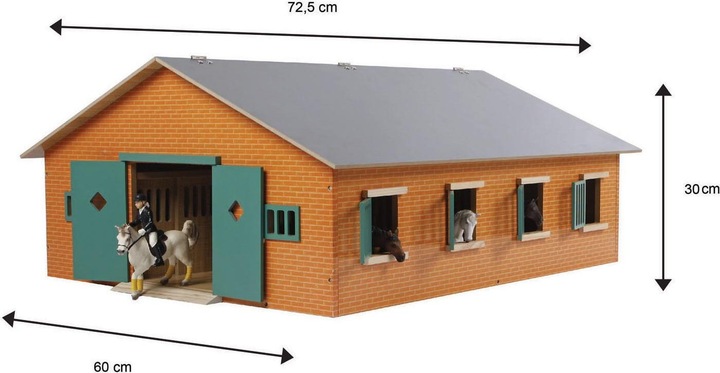 Immagine prodotto Sombo Stalla per cavalli con 7 box
