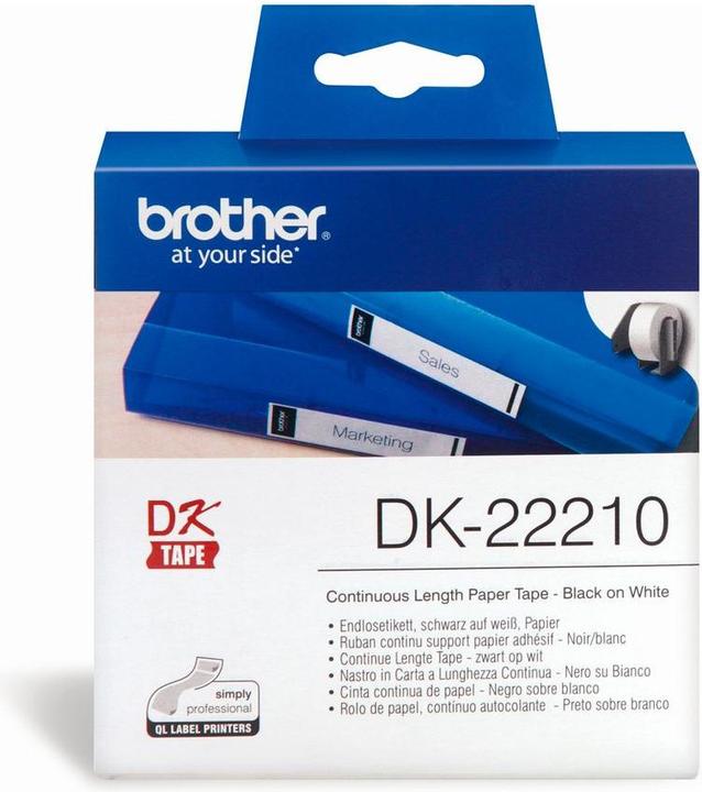 Actual product image Brother Dk-22210 (2.90 cm)