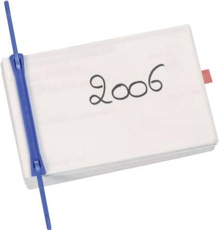 Produktbild Q-Connect Aktenbinder 8 cm blau (1 x)