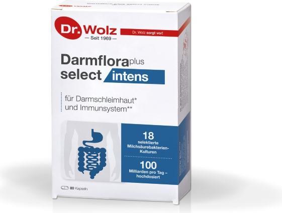 Image du produit Dr. Wolz Flore intestinale plus select intens (80 pièce(s), Capsules, 72 g)