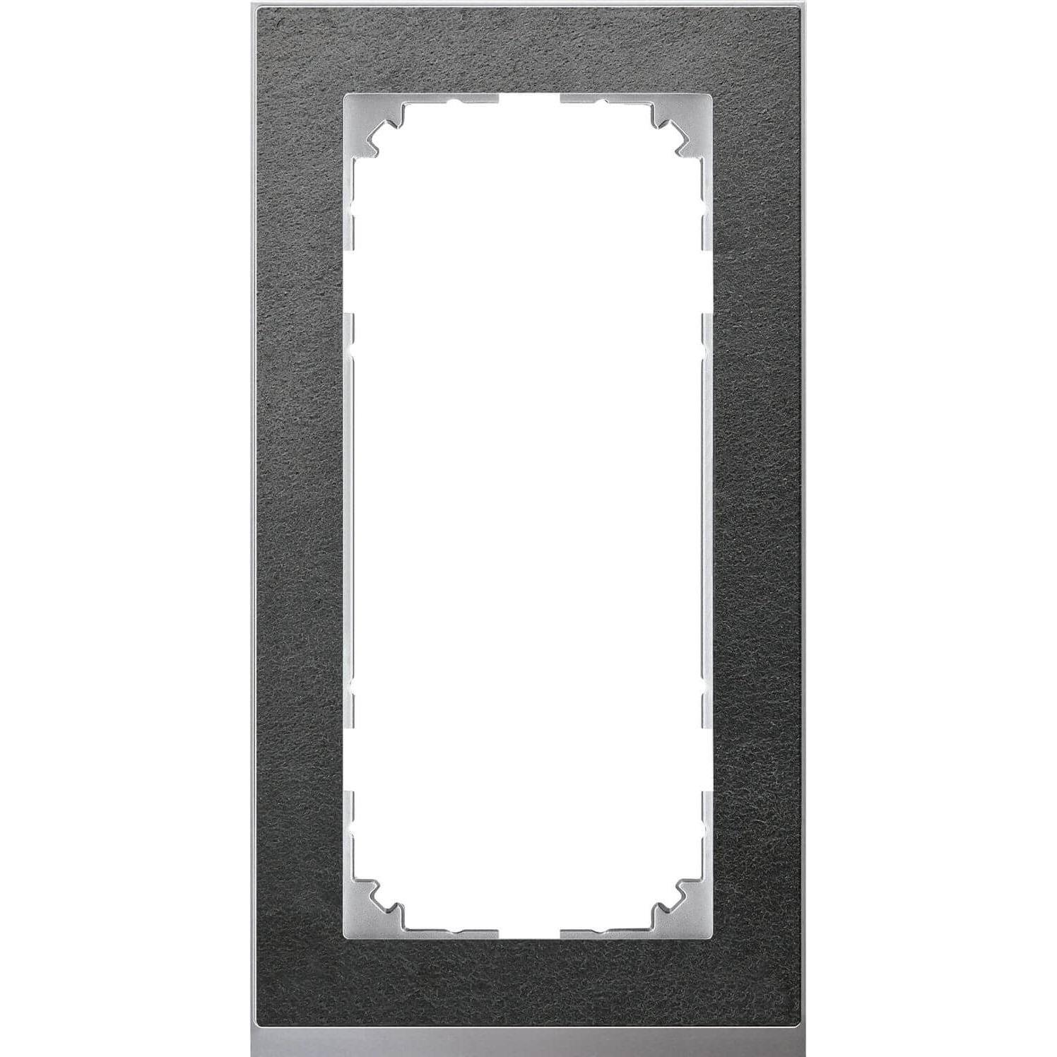Merten, Zubehör Schalterprogramm, M-Pure Decor-Rahmen, 2fach ohne MEG4025-3669