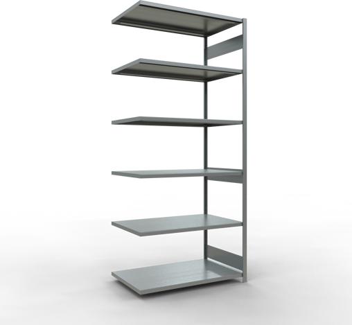 Actual product image Schulte Lagertechnik MULTIplus250 boltless add-on bay system with length bolts