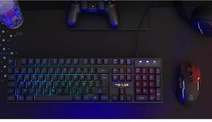 Immagine prodotto The G-Lab Clavier Gamer Keyz Caesium RGB (Noir) (FR)