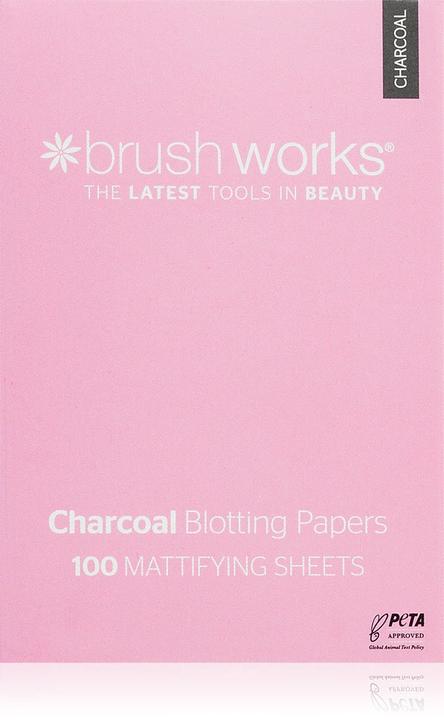Actual product image Brush Works Brushworks Charcoal Blotting Papers